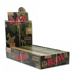 Raw Classic Camo Limited Edition 1 1/4 Classic 24/box - 50 Per Box