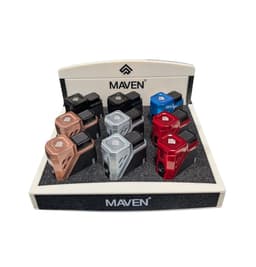 Maven Prime Tripe Jet Flame Torch Lighters (Display of 9)