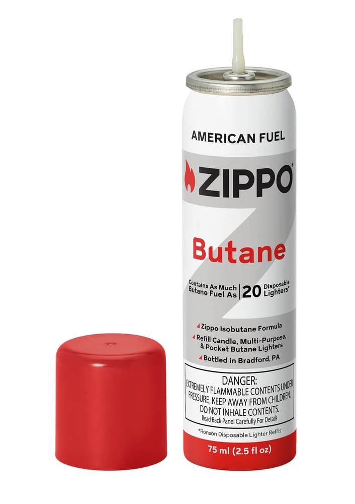 Zippo Butane Fuel 4oz Small (12 Cans box)