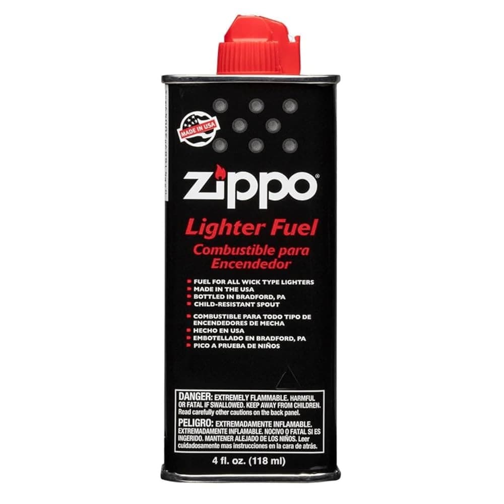 Zippo Lighter Fluid 4oz Small (12 Can Box)