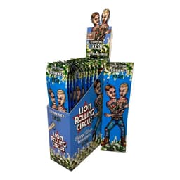 Lion Rolling Circus Hemp Wraps (Box of 25)