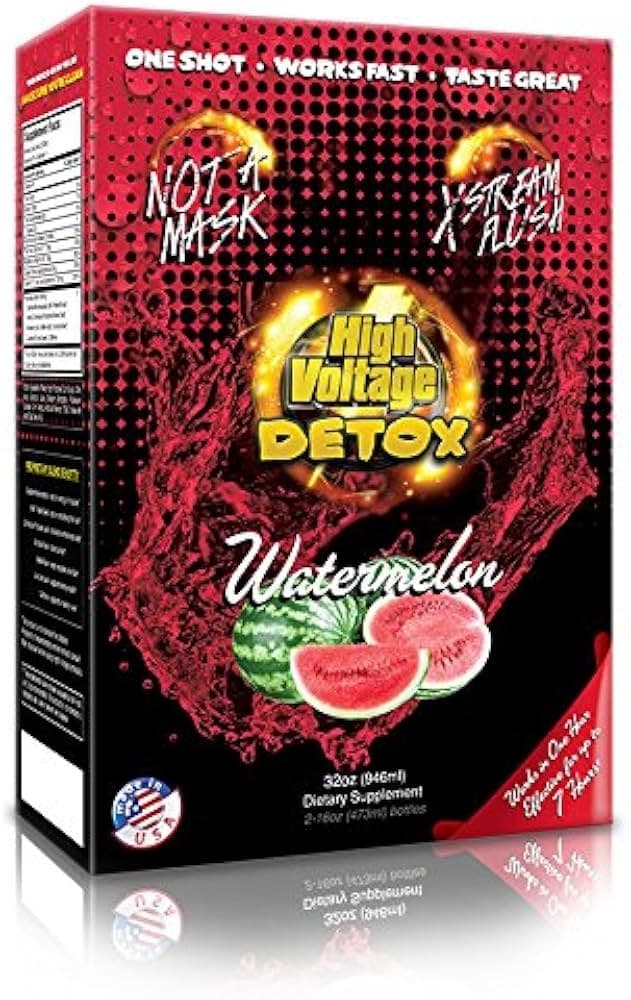 High Voltage Detox 32OZ Box (WATERMELON)
