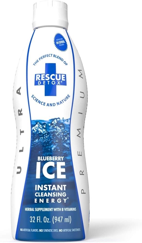 Rescue Detox Detox Supplement 32oz - Blueberry Ice