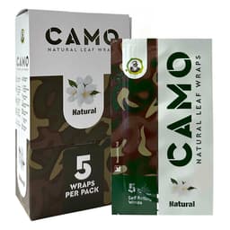 Camo Natural Leaf Wraps (Box of 25)