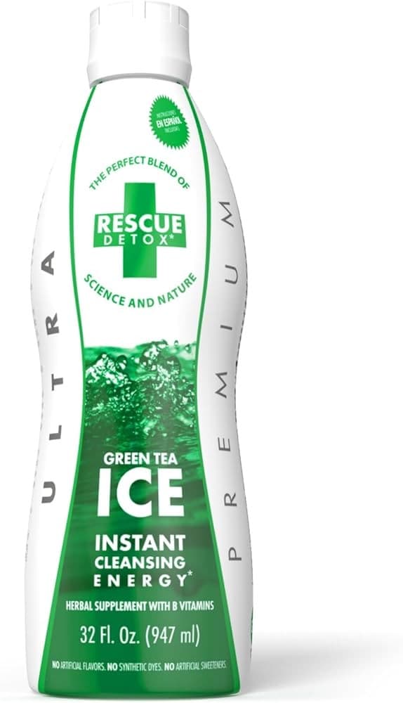 Rescue Detox Detox Supplement 32oz - Green Tea Ice