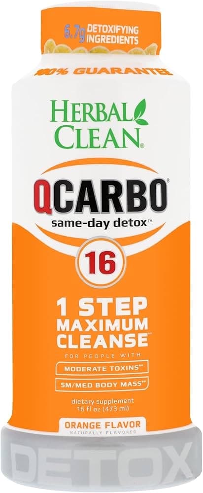 QCARBO HERBAL CLEAN 16OZ ORANGE