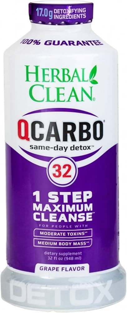 QCARBO HERBAL CLEAN 32oz GRAPE