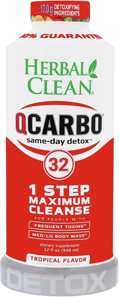 QCARBO HERBAL CLEAN 32oz TROPICAL