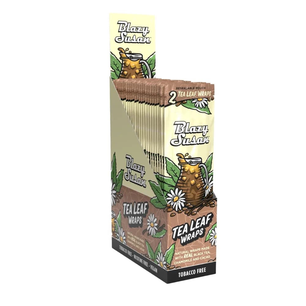 BLAZY SUSAN (TEA LEAF WRAPS) (25 POUCHES) (2 WRAPS PER POUCH)