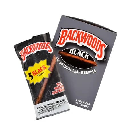 Backwoods Cigars 5 Packs  (Black)