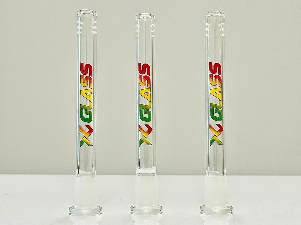DS2 - 5" Clear X Glass DownStem (Pack of 10) (Unit Cost $0.99)