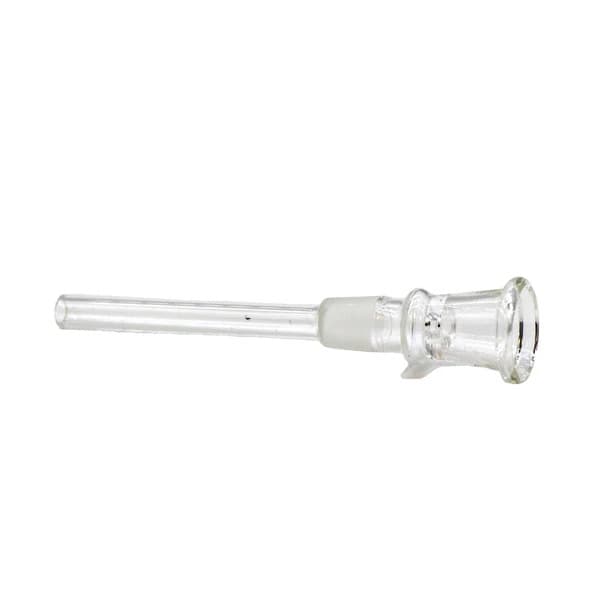 DS20 - 3" 14MM Male - 18MM Female Clear Downstem (Pack of 10) (Unit Cost $0.99)