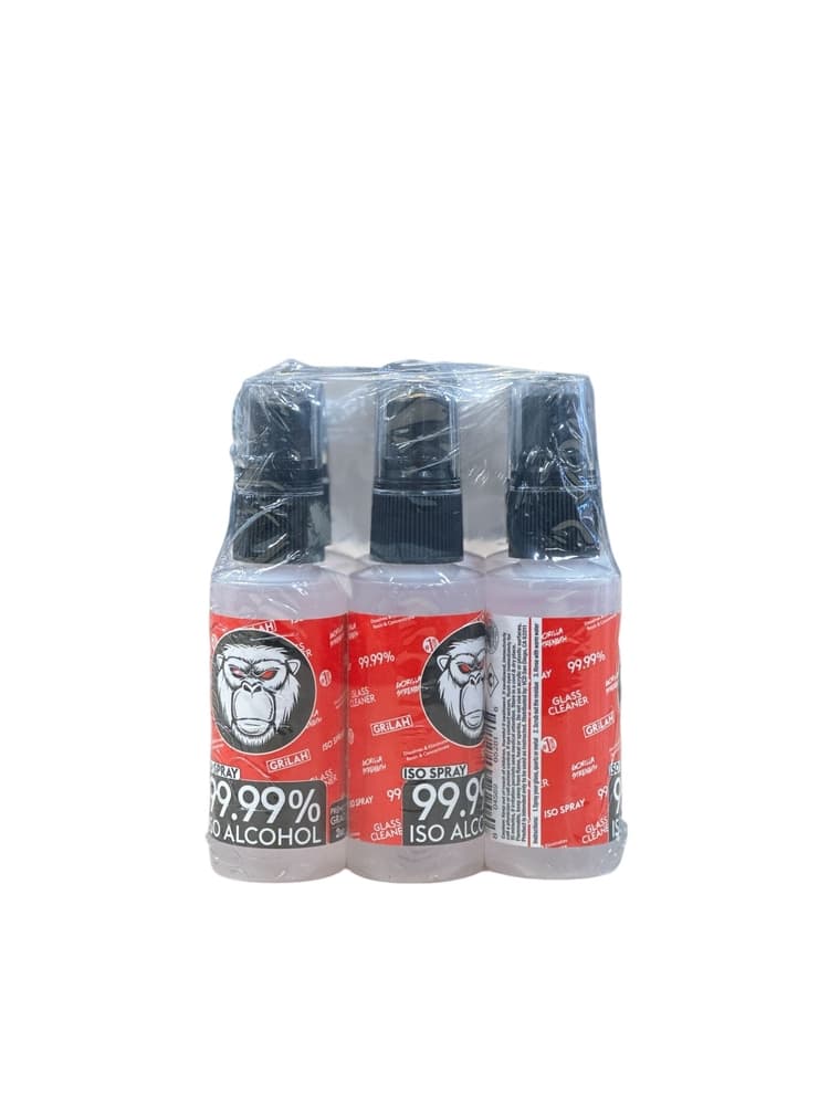 Grilah ISO Spray 99.99% ISO Alcohol (Pack of 6)