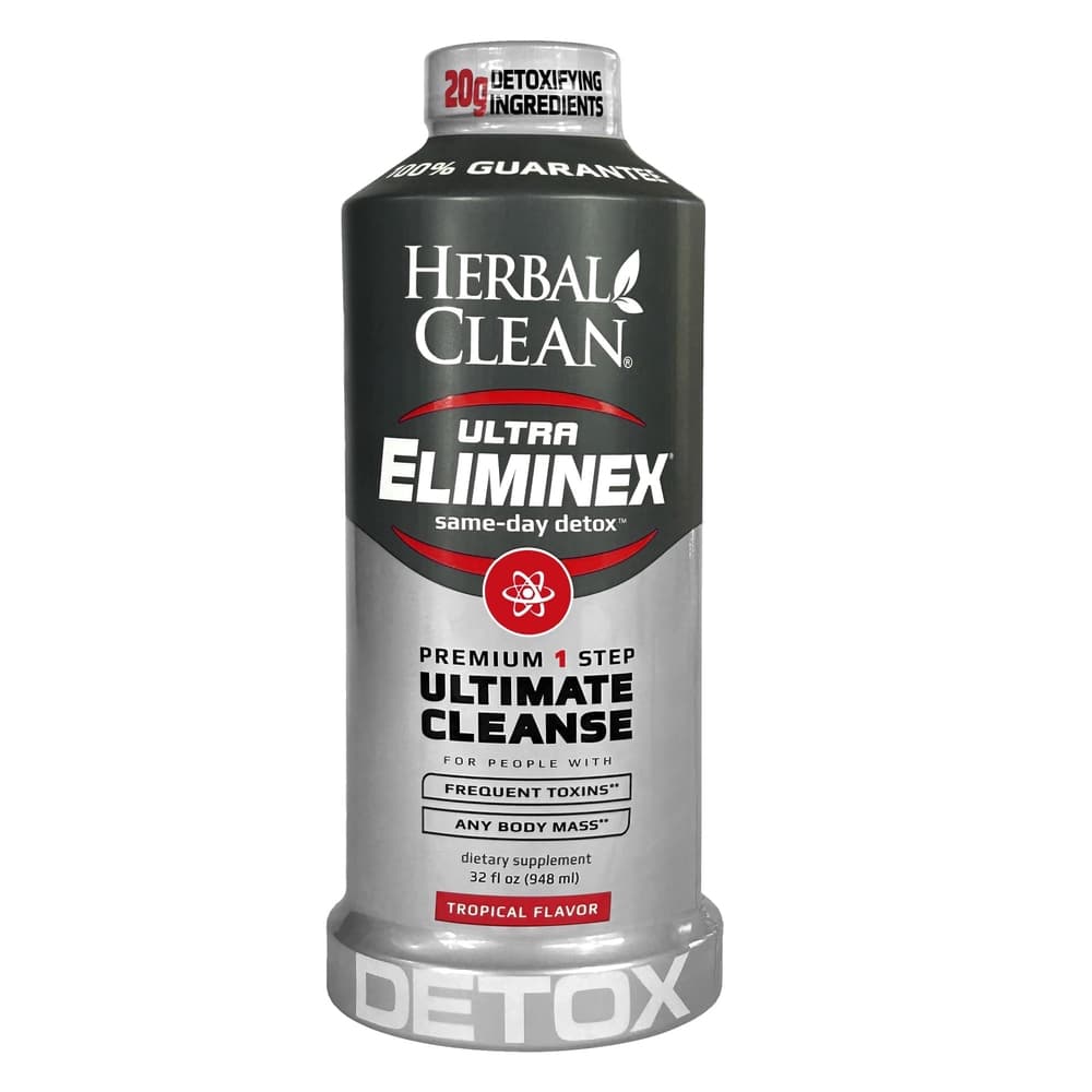 Herbal Clean Ultra Eliminex Detox Supplement 32oz - Tropical