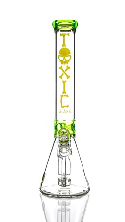 TX13- 15" Toxic Skull Beaker