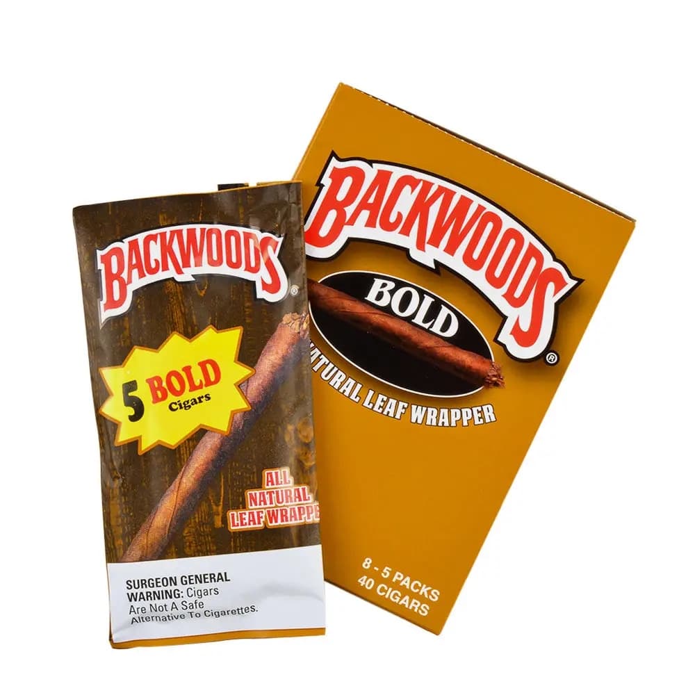 Backwoods Cigars 5 Packs  (Bold)