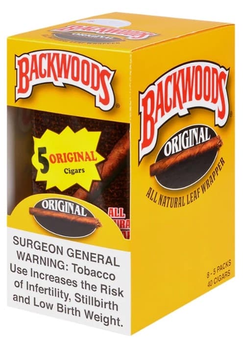 Backwoods Cigars 5 Packs  (Original)