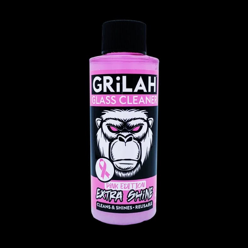 Grilah Pink Edition Extra Shine Glass Cleaner (4oz)