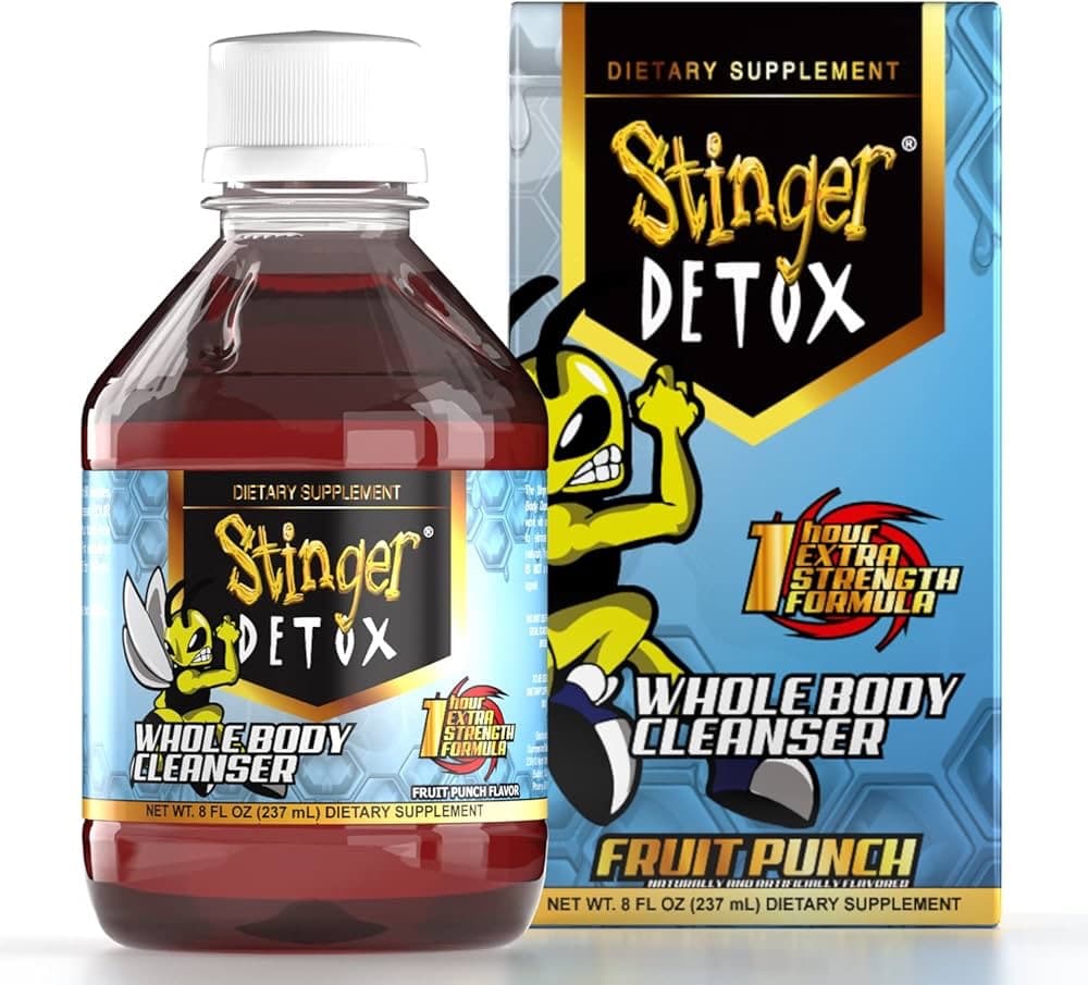 Stinger Detox 1 Hour Extra Strength Formula Body Cleanser - Fruit Punch