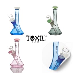 TX115 - Toxic 7" UFO Beaker Water pipe