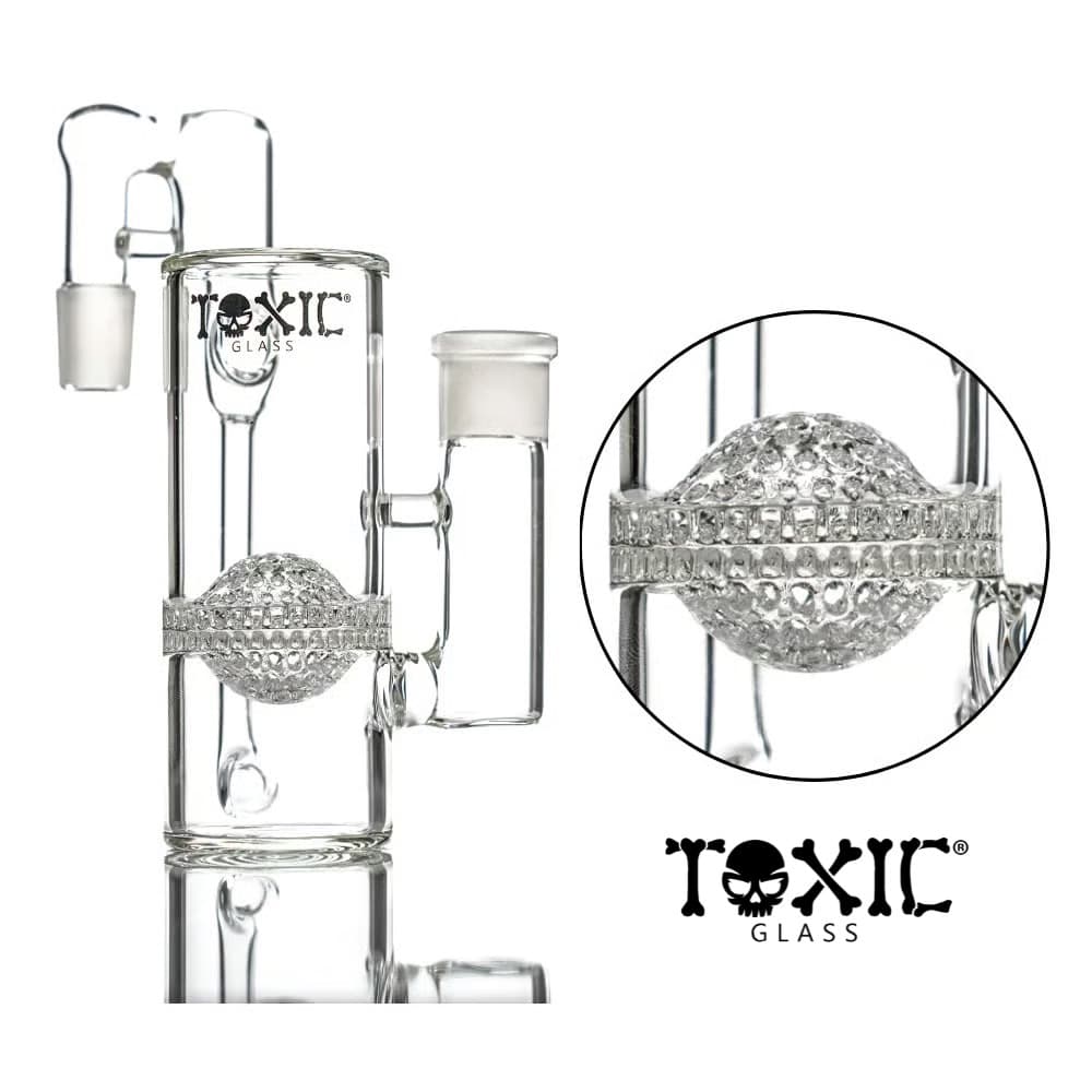 TXAC19 - 7″ Toxic Glass Discoball Ash Catcher