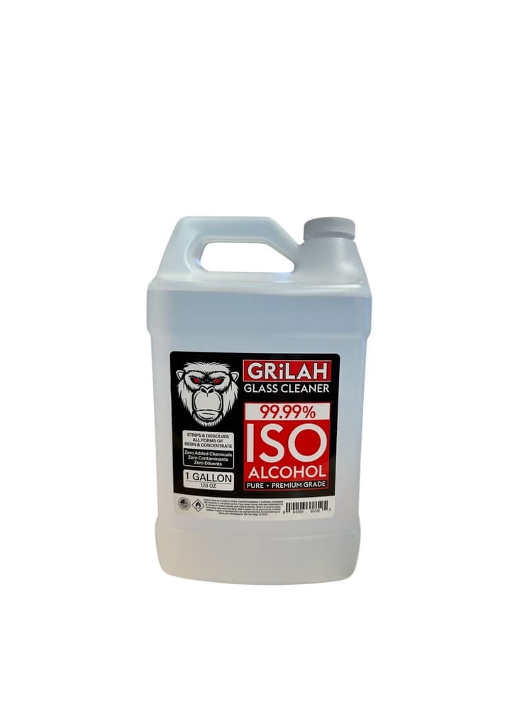 Grilah Glass Cleaner ISO 99.99% 1 Gallon