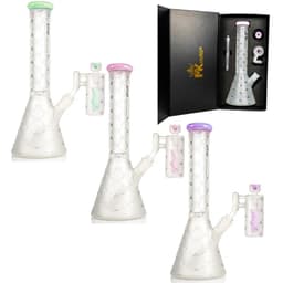 MK197- MK100 14″ Deep Sandblasted Designer Beaker Kit