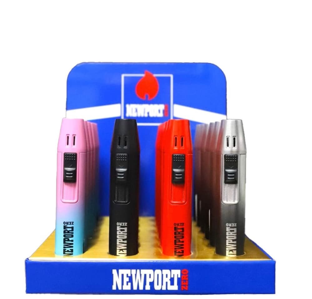 Newport Zero Torch Lighters NZL134 (24CT)