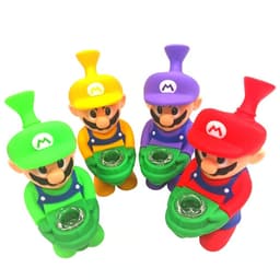 SHP19- 6" Assorted Color Silicone Handpipe