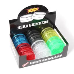 GR50 - 2.5'' Medium Plastic Grinders (Pack of 12)