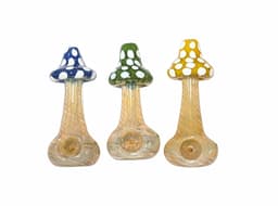 H107 - 4.5" Mushroom Hand Pipe (Pack of 3) (Unit Cost $7.99)
