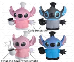 H378- Monster Character Silicone Water Pipe