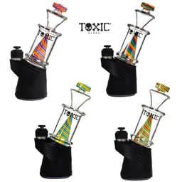 TXAT38 - Toxic Wigwag Cone Puffco Attachment (Compatible With Puffco Peak and Peak Pro)