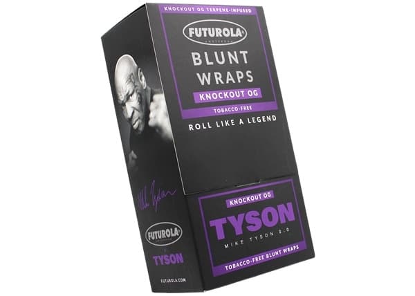 Futurola x Tyson Knockout OG Blunt Wraps (25ct)