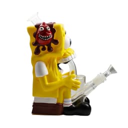 H517 - 9.7" Skeleton Sponge Water Pipe
