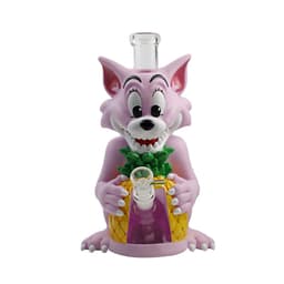 H527 -  10.5″ Talking Cat  Water Pipe