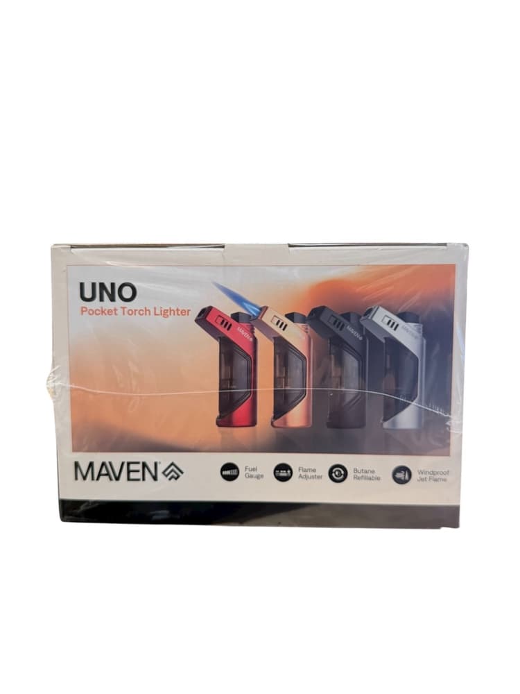 Maven UNO Pocket Torch Lighter (9ct)