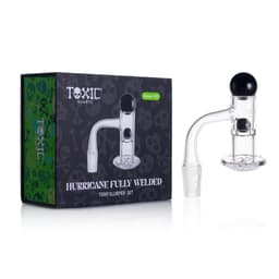 TXQB1 - Toxic Quartz 14MM 90° Hurricane Fully Welded Terp Slurper Set