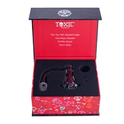 TXQB5 - Toxic Quartz 14MM 90° Vertex Fully Welded Terp Slurper Set