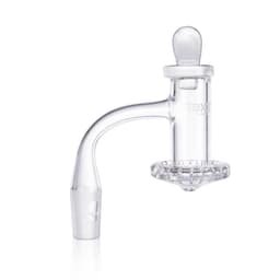 TXQB6 - Toxic Quartz 14MM 90° Diamond Bottom Fully Welded Terp Slurper Set