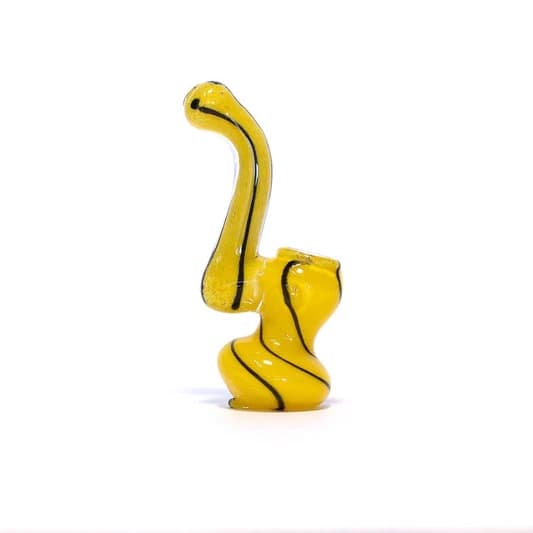 BUB68- 4" Assorted Colot Fritt Swirl Bubbler (Pack of 5) (Unit Cost $3.99)