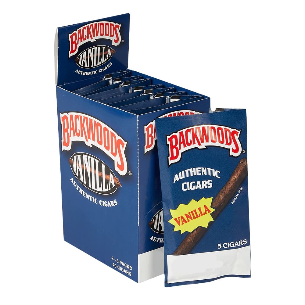 Backwoods Cigars 5 Packs (Vanilla)