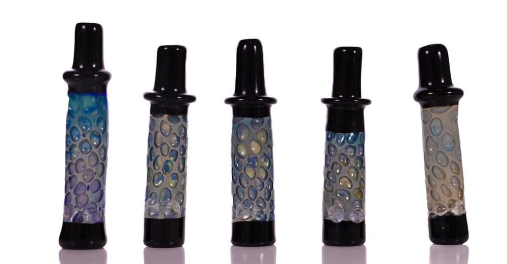 CH31-  3.5″ Blue Scales Chillum (PACK OF 5)