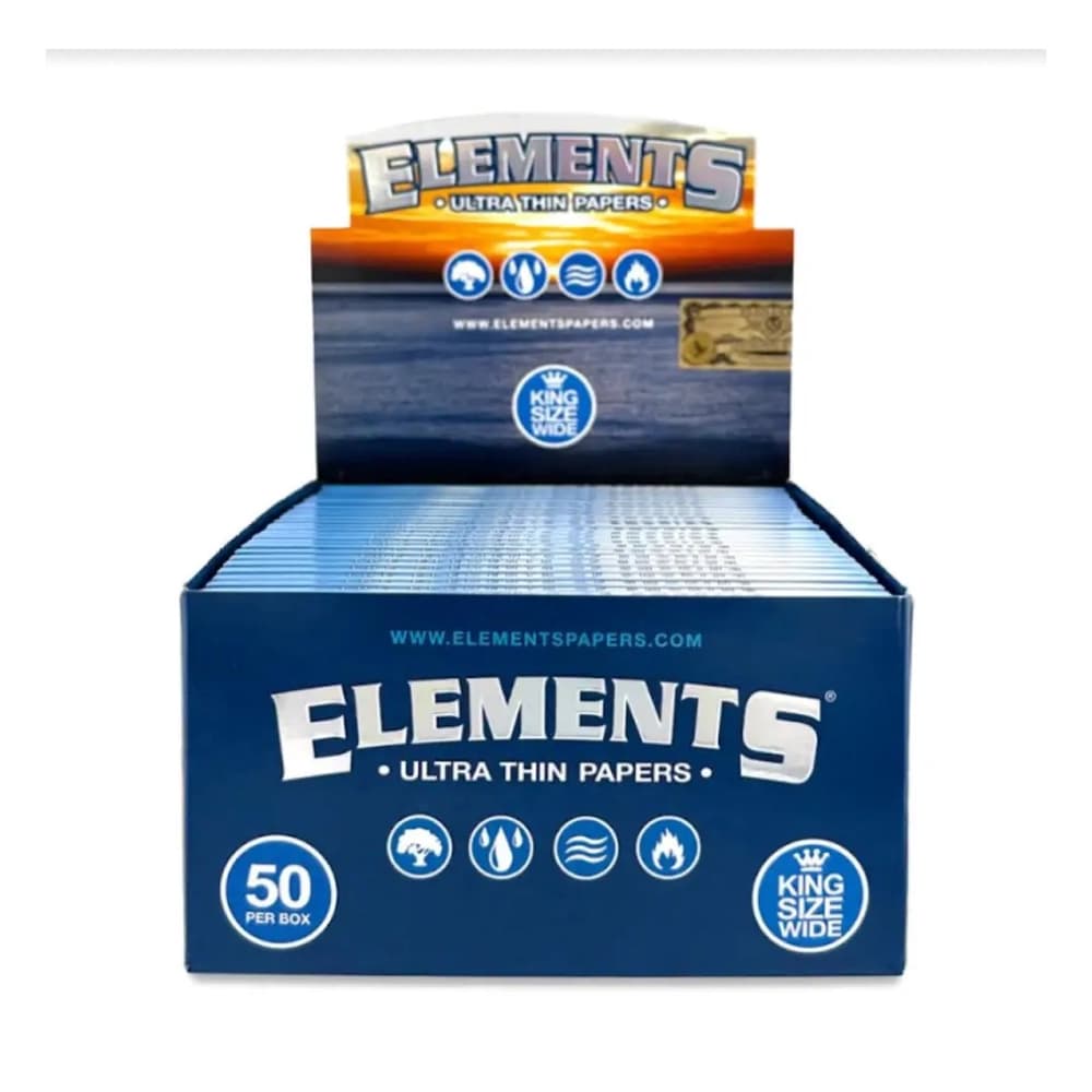 Elements Ultra Thin King Size Wide papers (50ct)