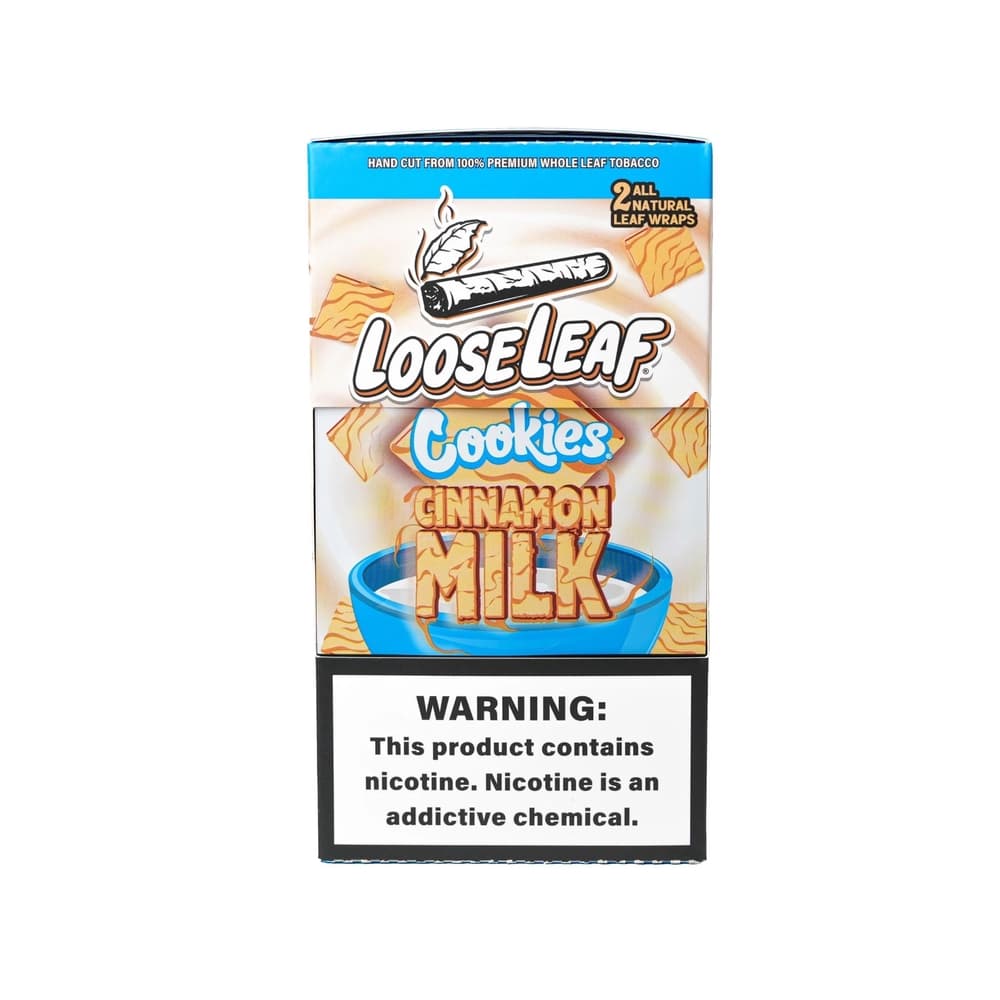 LooseLeaf x Cookies Cinnamon Milk Wraps