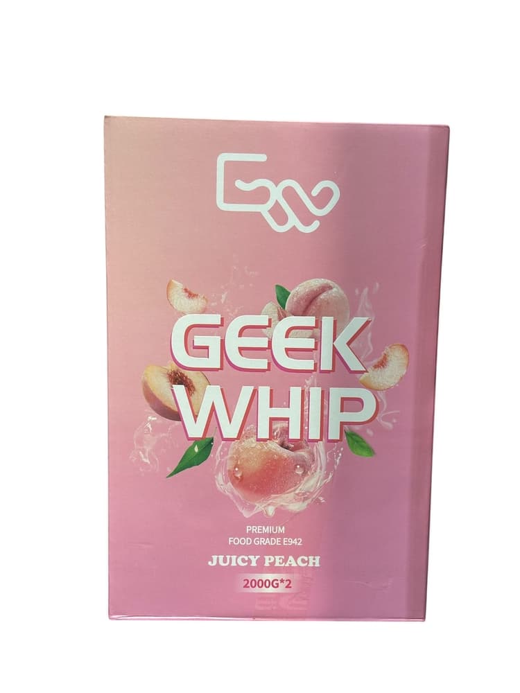 Geek Whip premium Food 2000g*2 (Juicy Peach)