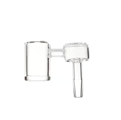 QB42 - 90° 10mm FLAT TOP BIG BUCKET Hanger QUARTZ Banger (Pack of 5) (20203) (Unit Cost $4.99)