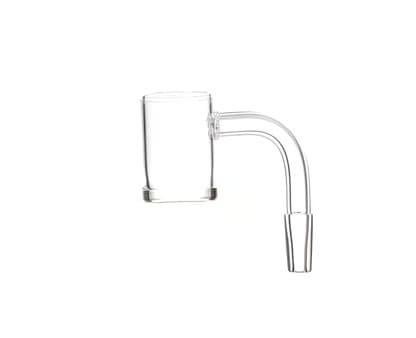 QB60 90° - 10MM Flat Top Big Bucket Male Quartz Banger (Pack of 5) (Unit Cost $3.99)