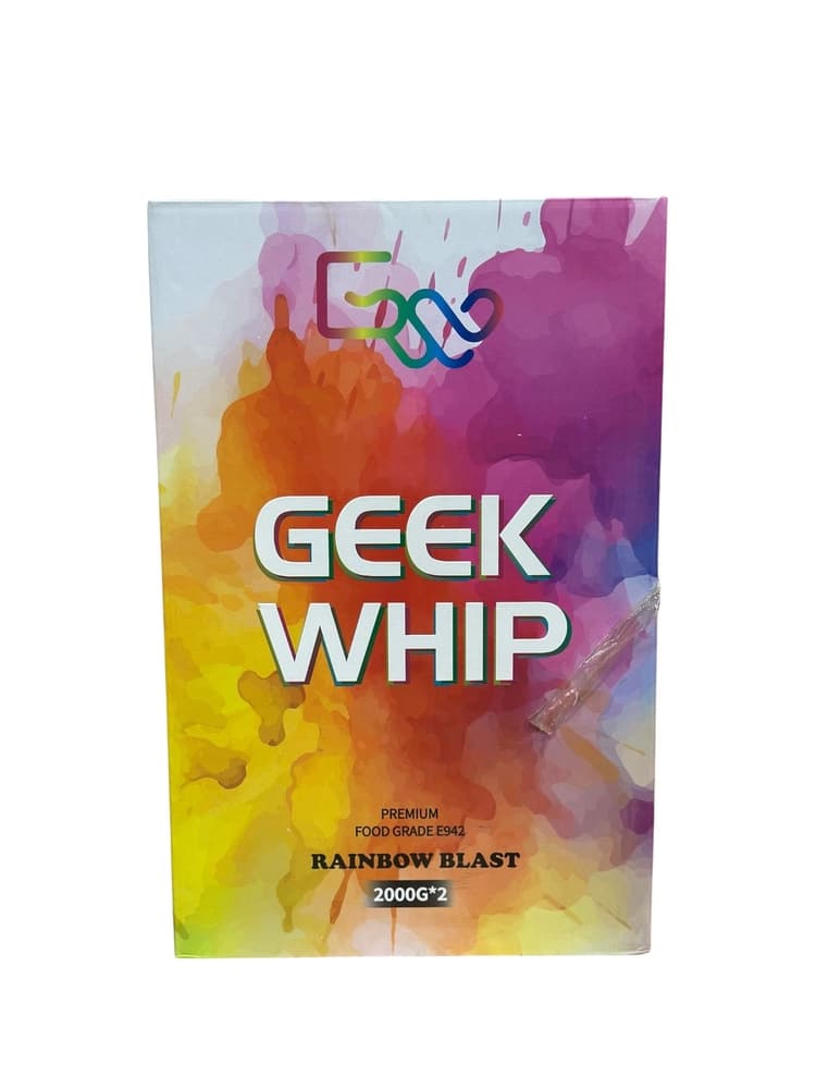 Geek Whip premium Food 2000g*2 (Rainbow Blast)