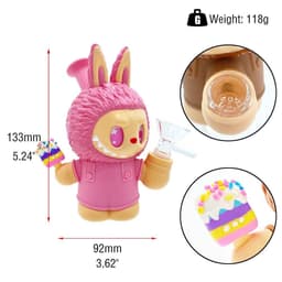 S366 - 5.24" Cute Bear Silicone Water Pipe